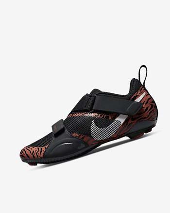 Nike SuperRep Cycle Negros Grises Oscuro Rojos | MX 5238